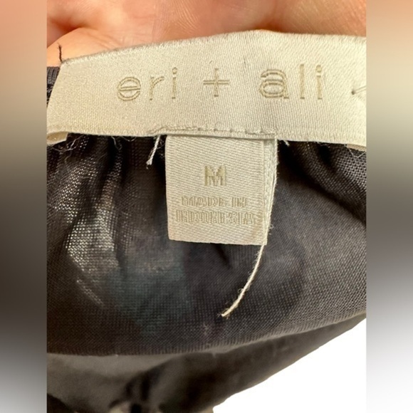 Anthropologie Eri+Ali Gia elevated basic tank BLACK - Picture 5 of 8